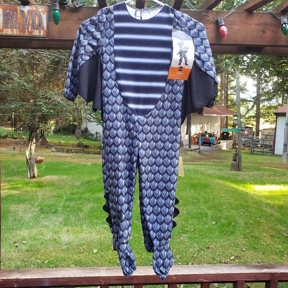 NEW Target HYDE and EEK Boutique Toddler Dragon Halloween Costume 2-3T